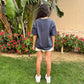 Grey Rolling stone t-shirt