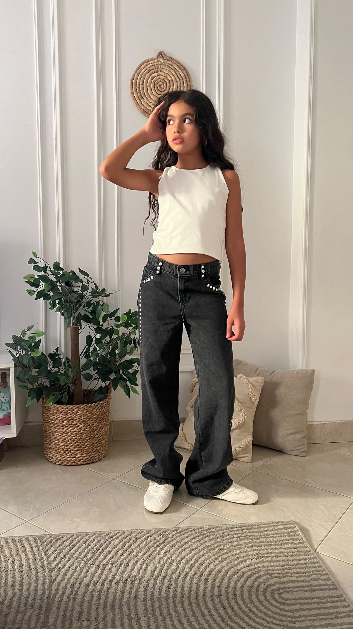 Black Spuds Denim Pants