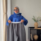 Woman Grey waistband pants