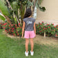Grey cropped stitch