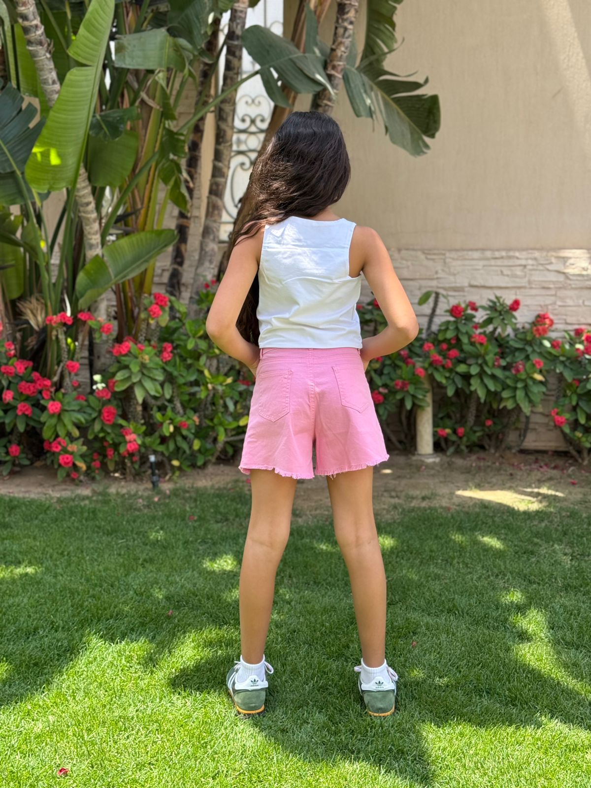 Cashmere Gabardine short