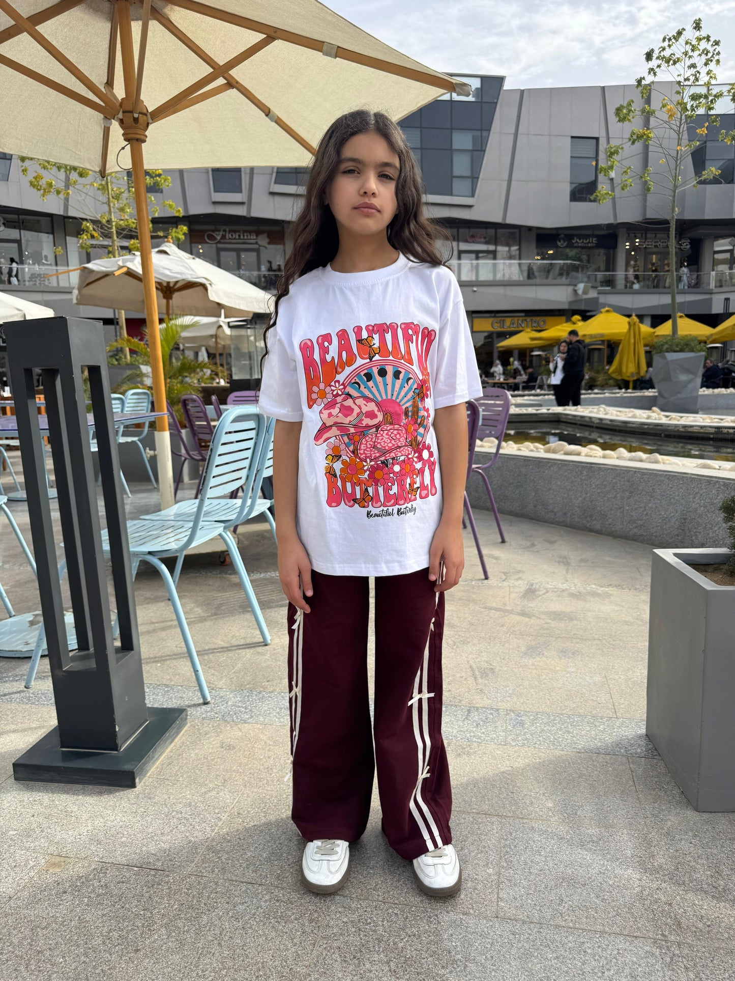 White Butterfly T-shirt