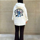Woman white Stitch Sweatshirt