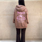 Woman Brown Sunset Sweatshirt