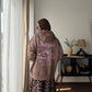 Woman Brown sunset sweatshirt