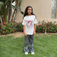 White rolling stone t-shirt
