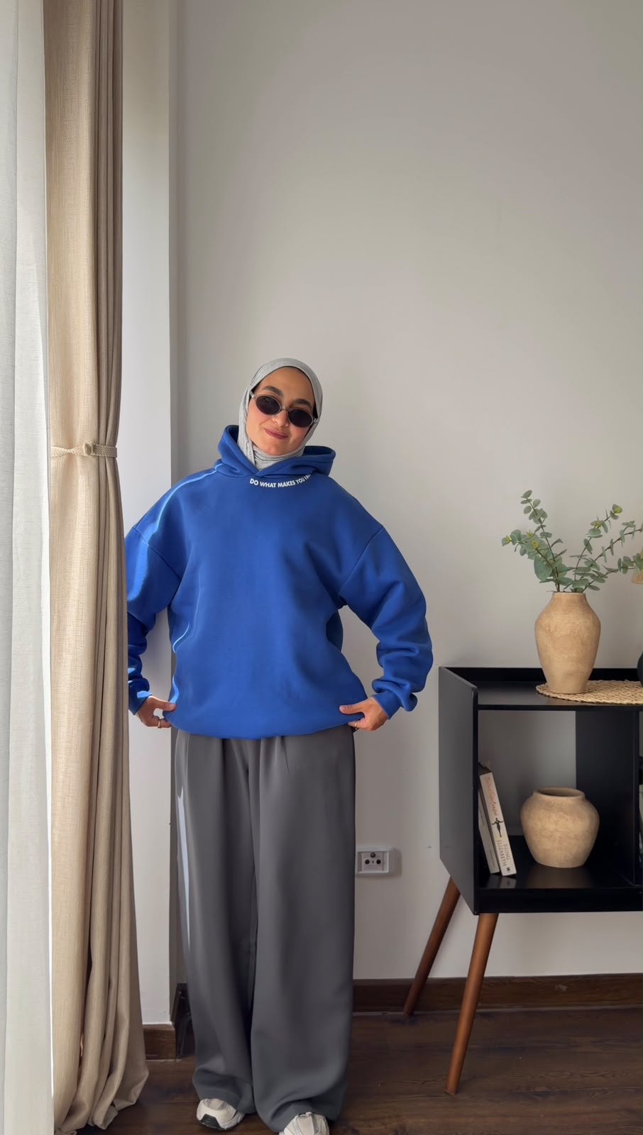 Woman Grey waistband pants