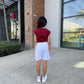 Burgundy Aloah T-shirt