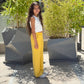 Yellow Lenin Pants